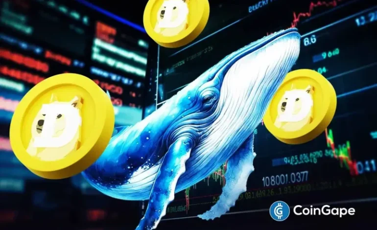  DOGE Whales Add 138M Coins in 24 Hours: Will Dogecoin Price Rebound Above $0.15?