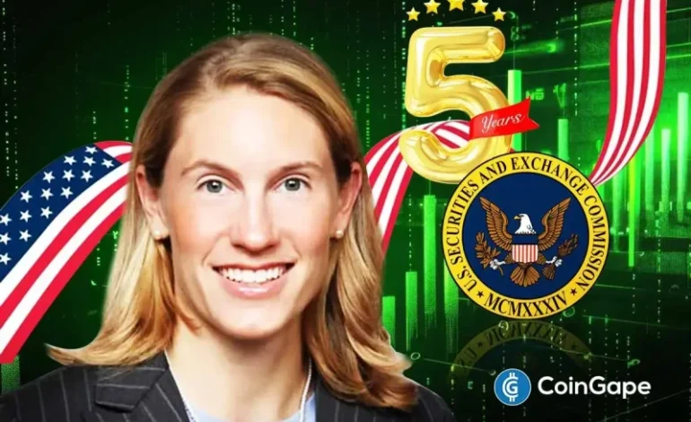  SEC Anti-Crypto Commissioner Caroline Crenshaw Departs After Five Years