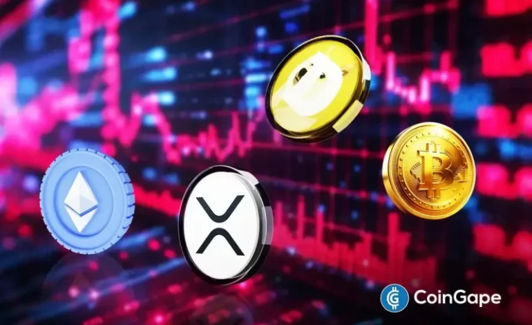  Crypto Market Crash: Why Are BTC, XRP, ETH, and DOGE Prices Falling Today?