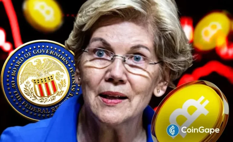 Senator Warren Warns Fed Against Bitcoin Crash Rescue Amid Liquidity Pump Claims